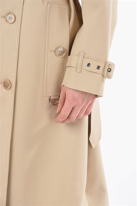 giacca doppiopetto burberry|Giacca doppiopetto cropped in gabardine di cotone BURBERRY .